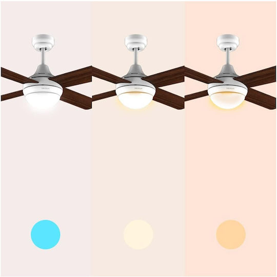 Cecotec Energy Silence Aero 4250 106cm με Φως Καφέ / Λευκός
