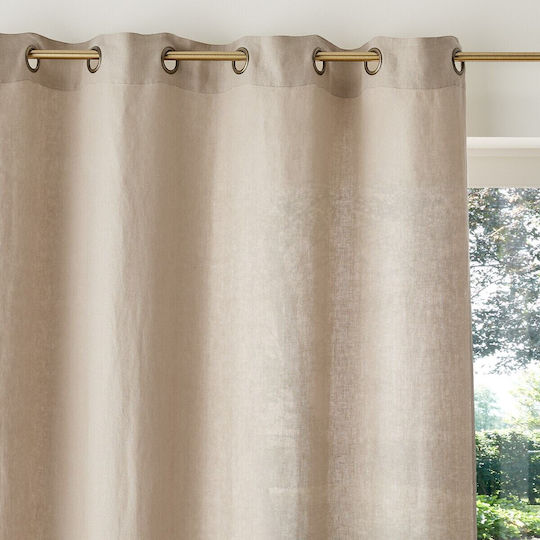 La Redoute Interieurs Vorhänge mit Grommets Beiges 350x140cm