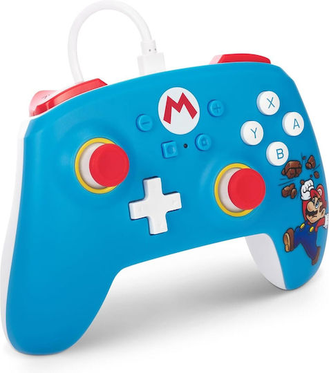 PowerA 323390 Ενσύρματο Gamepad για Switch Brick Breaker Mario