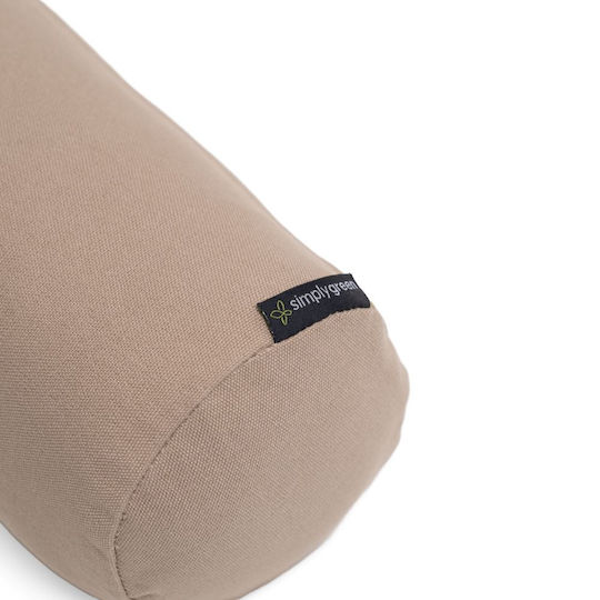 Simply Green Yoga-Kissen in Beige Farbe