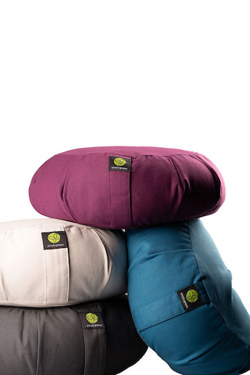 Simply Green Yoga Pillow in Blue Color