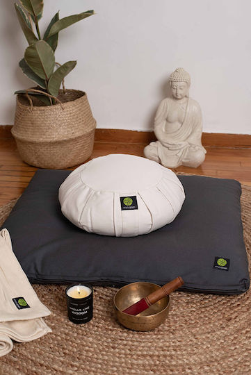 Simply Green Yoga Pillow in Gray Color