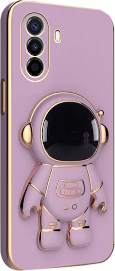 Back Cover Σιλικόνης Μωβ (Huawei Nova Y70)