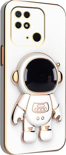 Back Cover Σιλικόνης Λευκό (Redmi 10C)