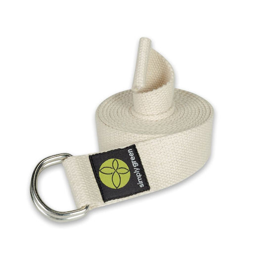 Simply Green Ζώνη Yoga Λευκή