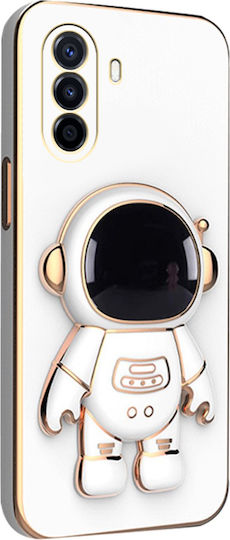 Back Cover Σιλικόνης Λευκό (Huawei Nova Y70)