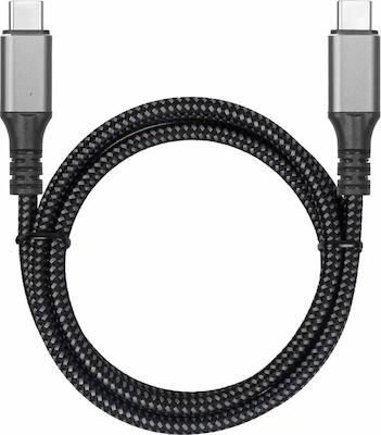 Cablexpert USB 3.2 Cable USB-C male - USB-C 100W Μαύρο 1.5m (CCBP-USB3-CMCM100-1.5M)