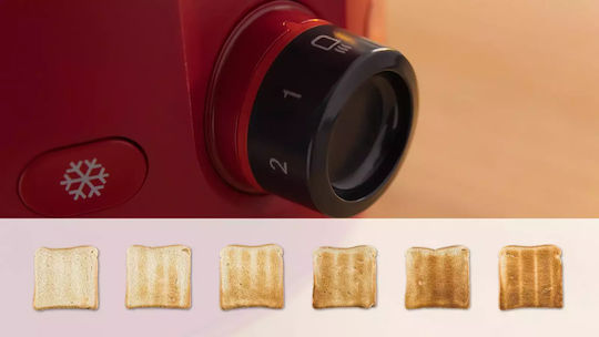 Bosch MyMoment Toaster 2 Slots 950W Red