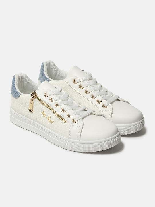 InShoes Damen Sneakers White Gin