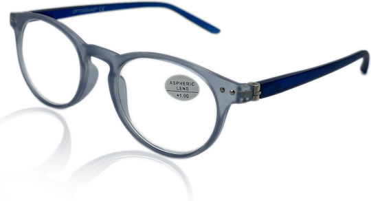 Optosquad Reading Glasses +1.00 in Blue color 8990-Β-100