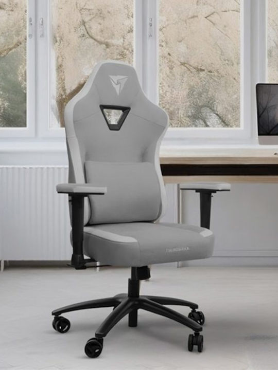 Thunder X3 EAZE Loft Υφασμάτινη Καρέκλα Gaming με Ρυθμιζόμενα Μπράτσα Grey