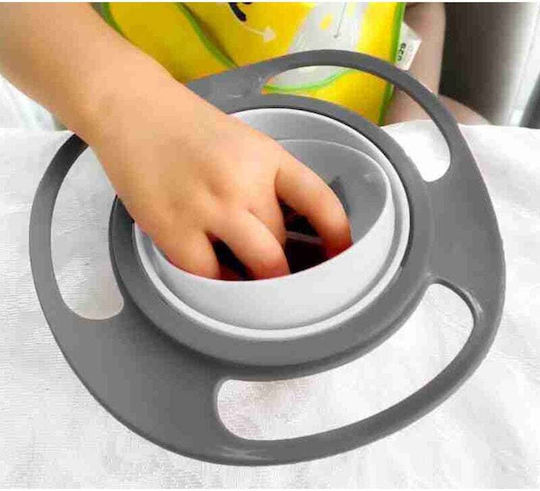 Baby Jem Kinderessschale Essensschälchen aus Plastik Gray