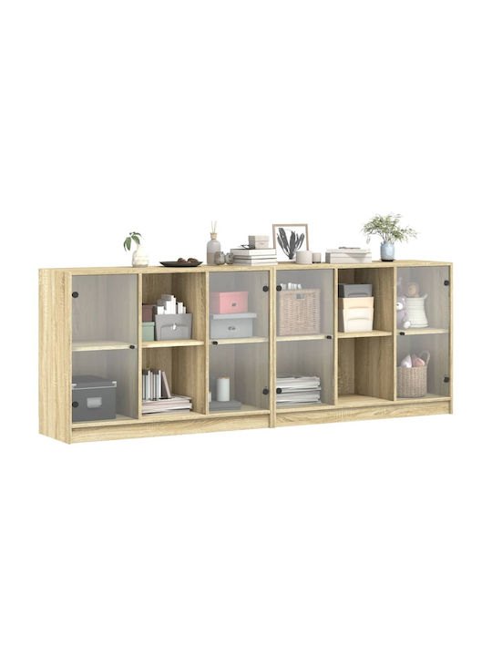 Sonoma Beech Bookcase 204x37x75cm