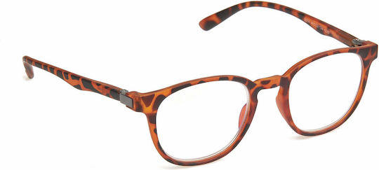 Reading Glasses +3.50 in Brown color 8006