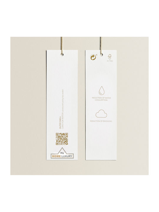 My Home Luxury Metallisch Vorhangstange Doppel mit Stange Φ28mm 120cm Gold