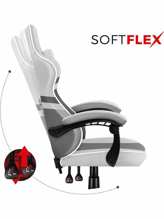 Huzaro Force 4.4 Mesh Fabric Gaming Chair White