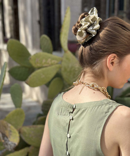 Achilleas Accessories Scrunchie Khaki