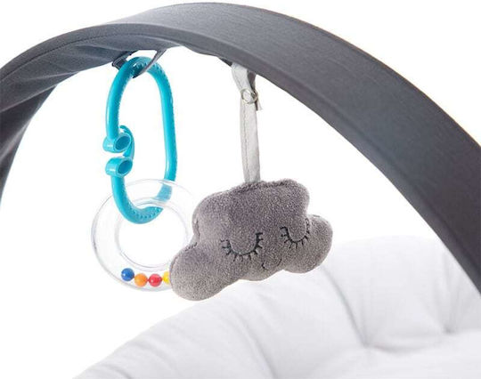 Baby Jem Pernă pentru bebeluși în formă de cuib Gri