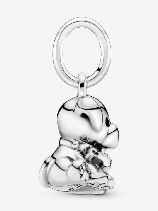 Pandora Charm Ζωάκι από Ασήμι Μαύρο