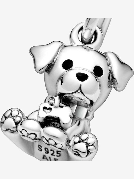 Pandora Charm Ζωάκι από Ασήμι Μαύρο
