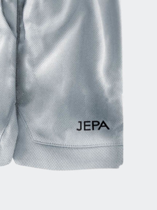 Jepa Ανδρική Βερμούδα Ασημί