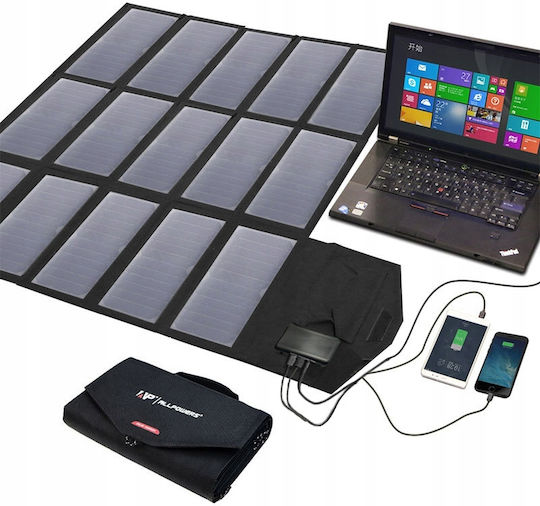 Allpowers Ηλιακό Panel Φορτιστής 100W με USB Output (Φορητών Συσκευών)
