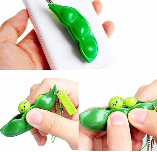 Squishy Breloc Silicon 10τμχ Verde