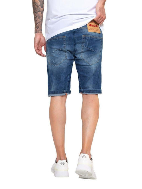 Cover Jeans Herrenshorts Blue