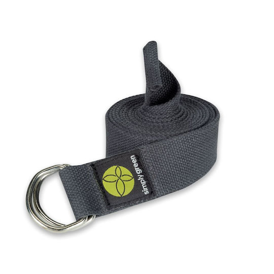 Simply Green Yoga Belt in Gray Color