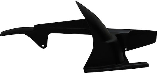 GP Kompozit Φτερό Πίσω Τροχού Μοτοσυκλέτας για Honda CBF 600 2005-2007 Μαύρο