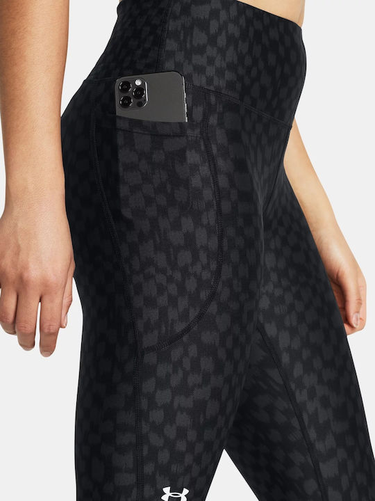 Training Damen Gekürzte Leggings Für Formendefinition Schwarz