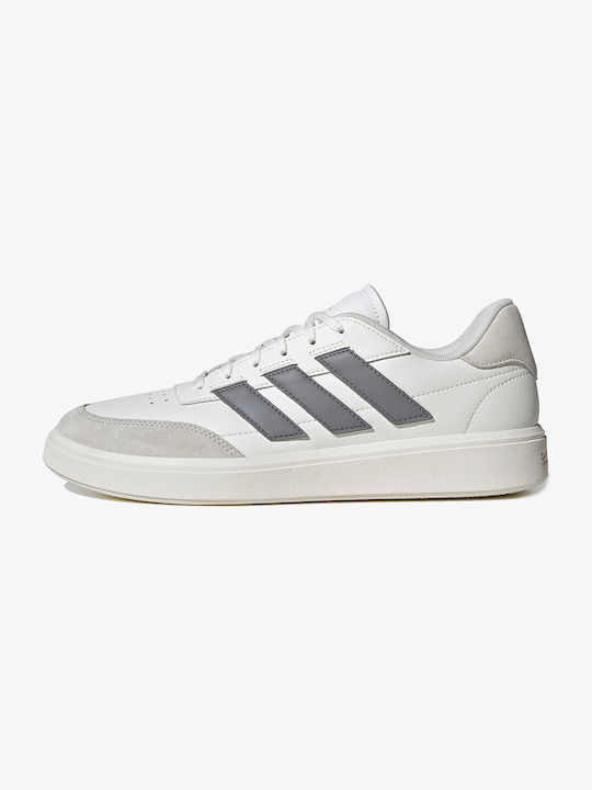 Adidas Courtblock Ανδρικά Sneakers Λευκά