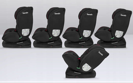 Lionelo Bastiaan Baby Car Seat i-Size with Isofix Black Carbon 0-36 kg