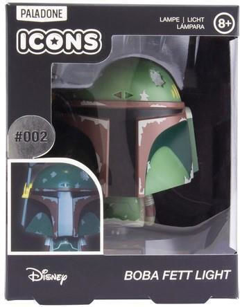 Paladone Kinder Dekorative Lampe Boba Fett Icon Light Grün 10εκ.