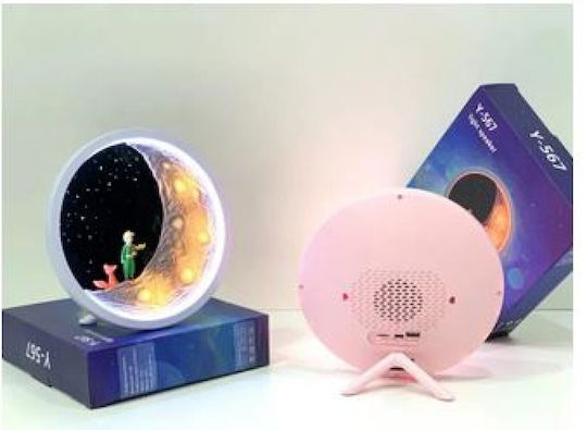 Lampă decorativă pentru copii Astronauți Roz 20x20x20εκ.