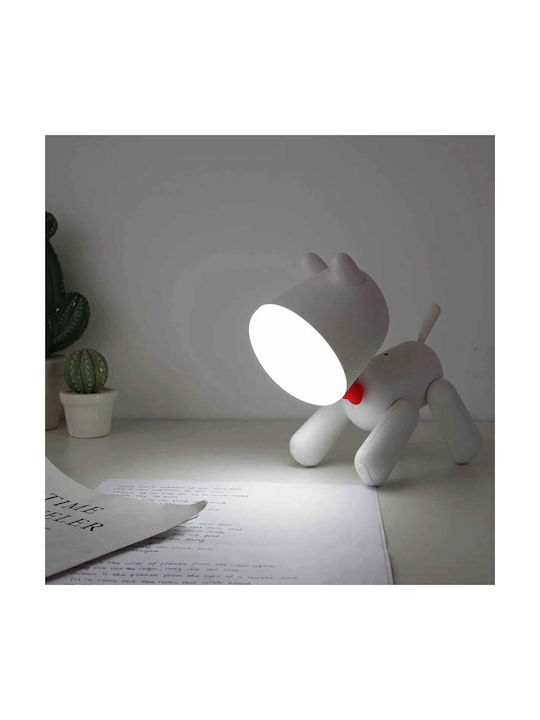 Lumini LED Lampă decorativă pentru copii Waggy Alb