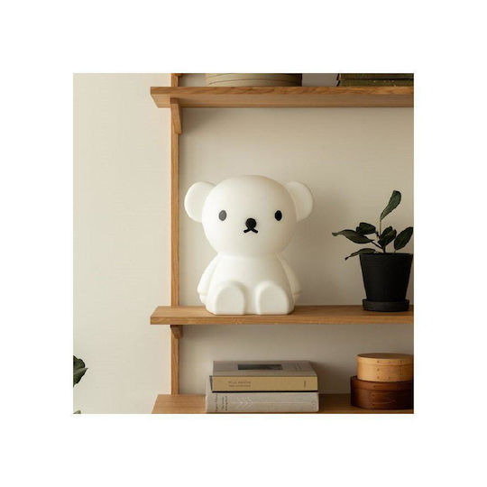 Mr Maria LED Kinder Dekorative Lampe Boris Weiß 24x36x36εκ.