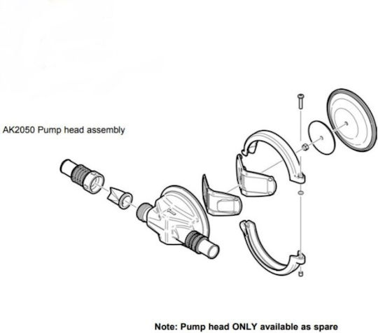 Whale Marine Pumpe Abwasser für Boot Gulper 12V