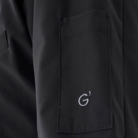Giblor's Coat Chef Black with Long Sleeve