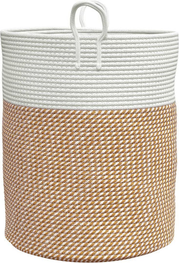 vidaXL Καλάθι Αποθήκευσης Υφασμάτινο Καφέ 38x38x46cm
