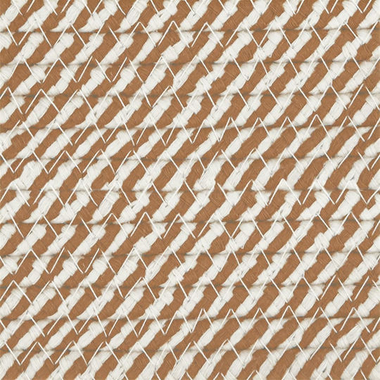 vidaXL Storage Basket Fabric Brown 43x43x38cm 1pcs
