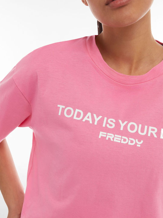 Дамски T-shirt Розов