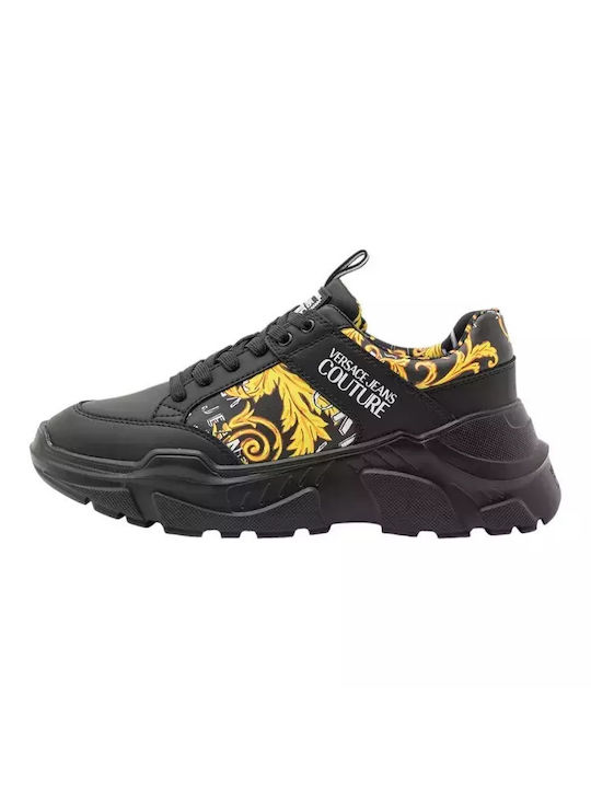 Versace Turnschuhe Black / Gold