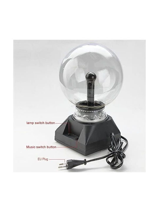Lustră Decorativă Plasma Ball Negru