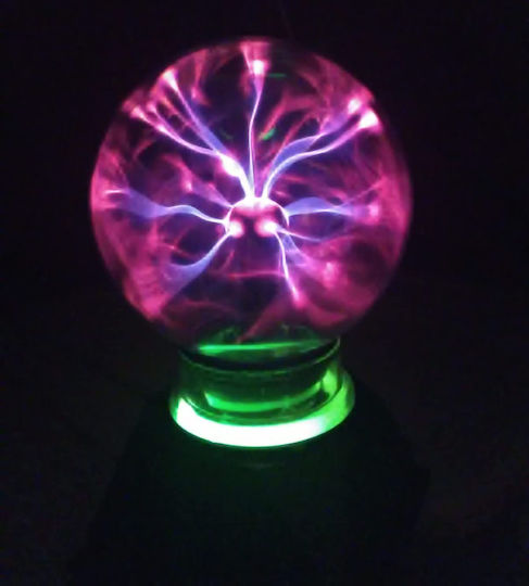 Διακοσμητικό Φωτιστικό Plasma Ball