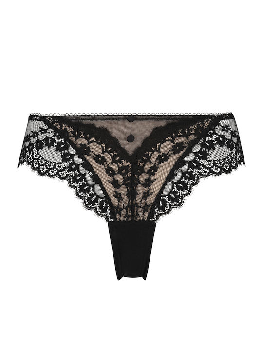 Daisy Women's Brazil with Lace Black