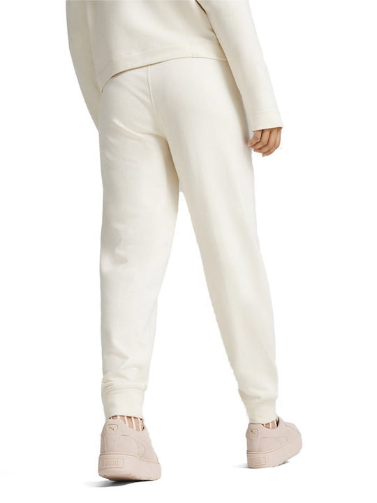 Puma Damen-Sweatpants Ecru