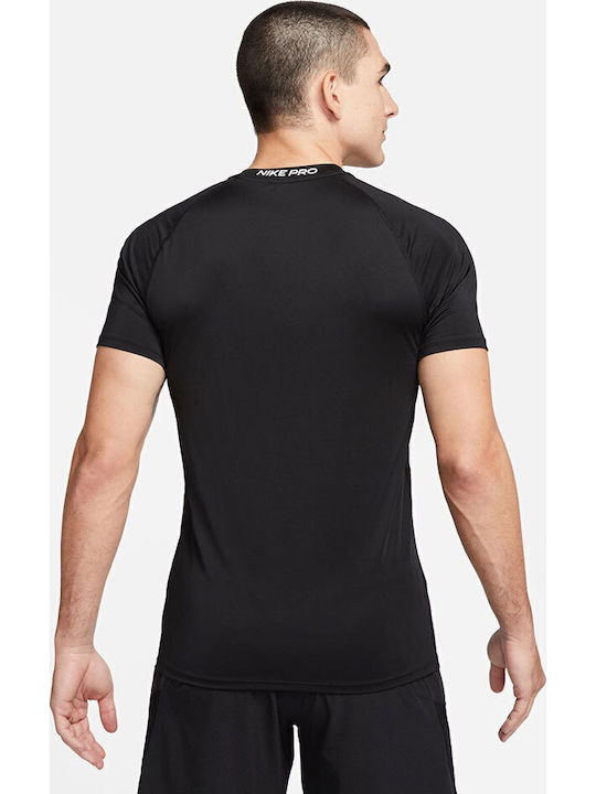 Pro Dri-Fit Sportliches T-Shirt Schwarz