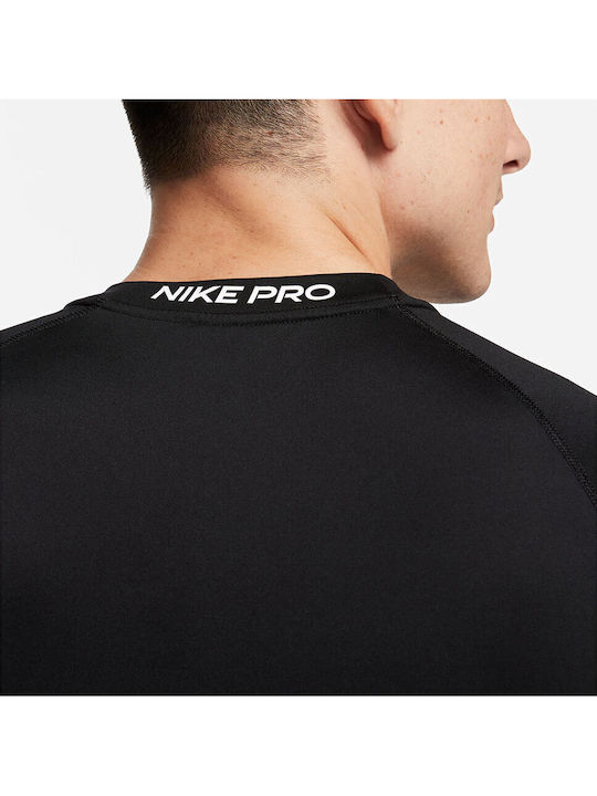 Pro Dri-Fit Sportliches T-Shirt Schwarz