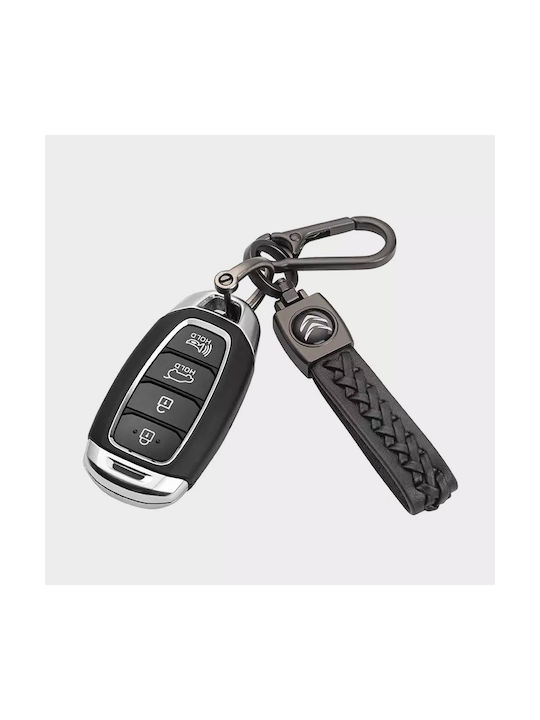 Keychain Leather Black